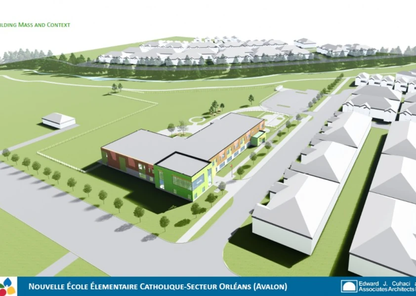 plan de l'école en trois dimensions